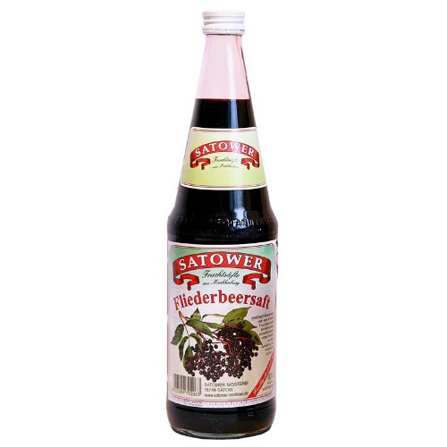 Original Satower - 100% Holunderbeersaft - Direktsaft 0,7l von Satower Mosterei
