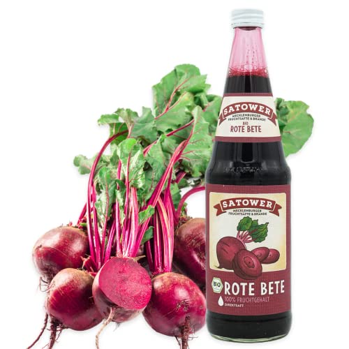 Original Satower - 100% Rote Bete Saft (purer Direktsaft) von Satower Mosterei