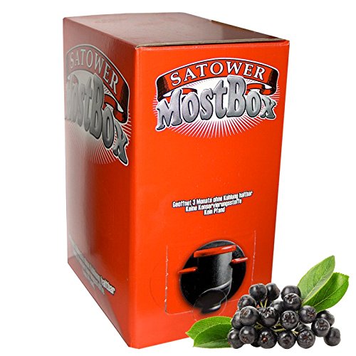 Original Satower - 5 Liter 100% Aroniasaft - Direktsaft von Satower Mosterei