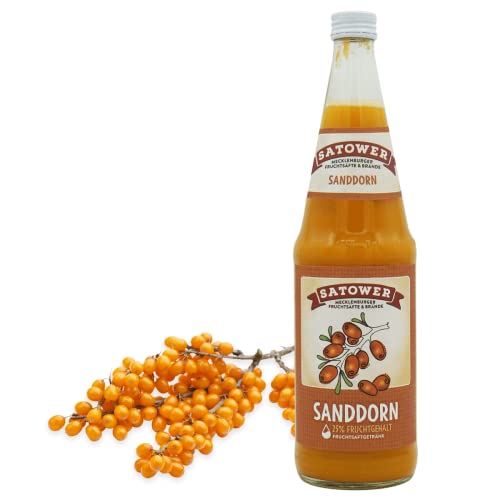 Original Satower - Sanddorn Nektar 0,7L (1 Flasche, 1 Stück) von Satower Mosterei