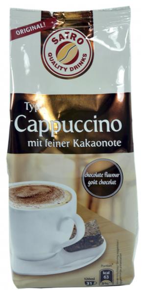 Satro Cappuccino mit feiner Kakaonote von Satro