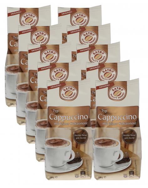 Satro Cappuccino mit feiner Kakaonote von Satro