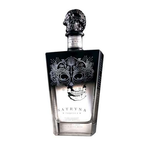 SATRYNA Blanco - Premium Tequila aus Jalisco, Handcrafted, Limited Edition, 100% Aguave, 38% vol, Flasche 700ml von Satryna