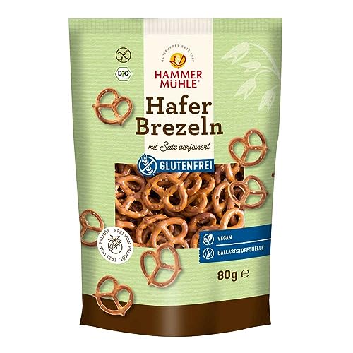 Hammermühle Haferbrezeln, Salz verfeinert, 80g (1) von Sattie
