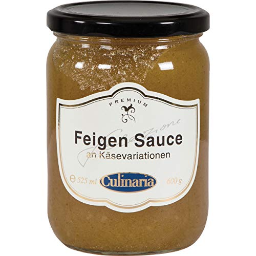 Culinaria Premium Feigen Sauce mild an Käsevariationen 525ml von Buosha