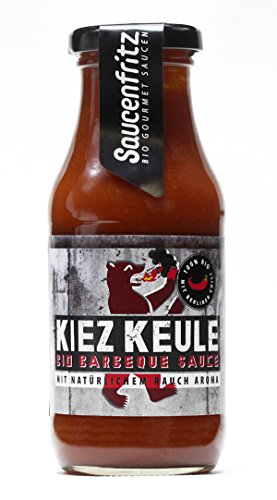 Kiez Keule BBQ Gourmet Sauce 245ml - vegan | bio; Bio-Kontrollstelle: DE-ÖKO-037 | laktosefrei | glutenfrei, Bio Lebensmittel, Grillsauce, gesund kochen, Bio Sauce Kiez Keule BBQ Gourmet Sauce 245ml - vegan | bio; Bio-Kontrollstelle: DE-ÖKO-037 | laktosefrei | glutenfrei, Bio Lebensmittel, Grillsauce, gesund kochen, Bio Sauce von Saucenfritz