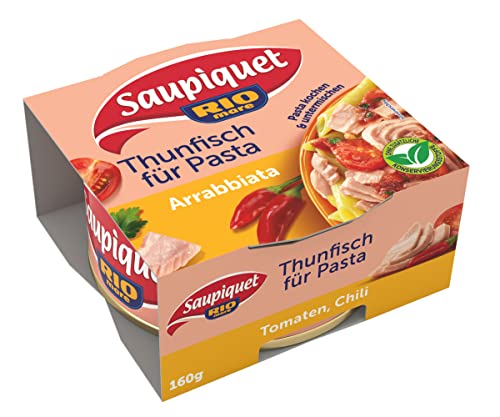 Saupiquet Rio Mare Thunfisch für Pasta, Arrabbiata, 160 g von Saupiquet Rio Mare