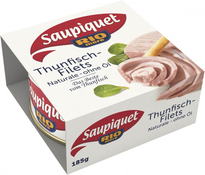 Saupiquet Thunfisch-Filets Naturale ohne Öl Saupiquet Thunfisch-Filets Naturale ohne Öl von Saupiquet
