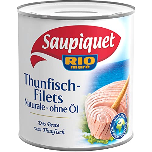 Saupiquet Thunfisch Filets naturale in der Dose ohne Oel 800g von Saupiquet
