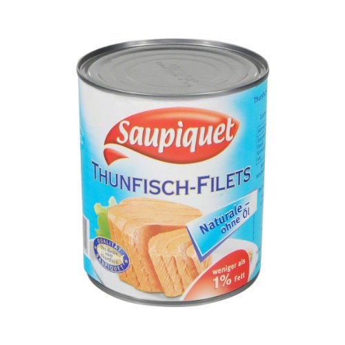 Saupiquet Thunfisch Filetstücke Naturale Dose 800 gr./ATG 600 gr. von Saupiquet