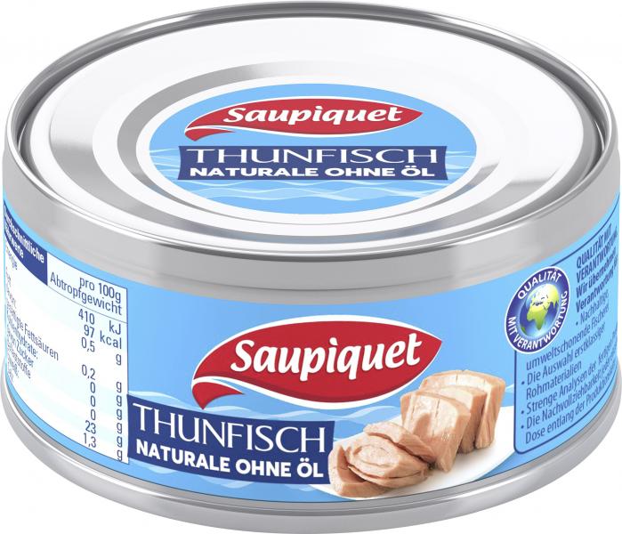 Saupiquet Thunfisch naturale ohne Öl Saupiquet Thunfisch naturale ohne Öl von Saupiquet