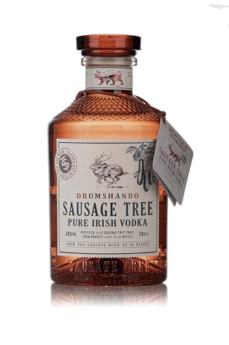 Drumshanbo Sausage Tree Pure Irish Vodka 43% vol. (1 x 0,7l) – Kristallklarer Vodka vereint irische Brennnessel und afrikanische Wurstbaumfrucht von UOOTPC