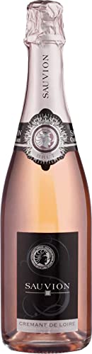 Sauvion - Crémant de Loire Brut Rosé - Rosé Sekt aus Loire, Frankreich (1 x 0.75 l) von Sauvion
