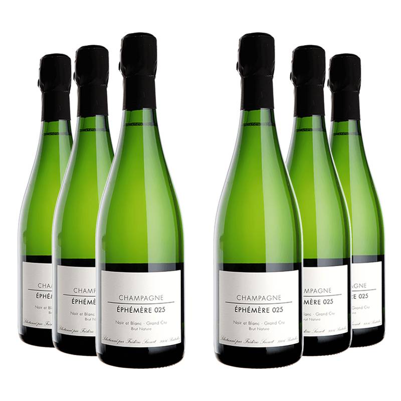 Savart : Éphémère 025 "Noir et Blanc" Grand Cru Brut Nature 2018 von Savart