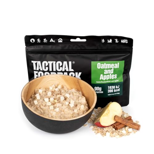 Tactical Foodpack Oatmeal and Apples - EPa bundeswehr 8 Jahre haltbar - Notfallnahrung Notnahrung Tactical Food Survival Nahrung von Save & Protect Trading