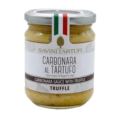 Carbonara mit Trüffel 180 gr Carbonara mit Trüffel 180 gr von Savini Tartufi