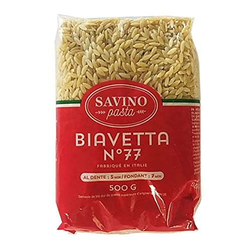 Nudeln für Vogelzunge Biavetta Nr. 77 – Beutel mit 500 g von Savino Pasta