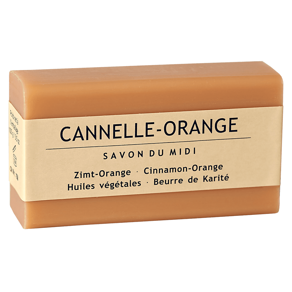 Karité-Seife Zimt Orange 100g Karité-Seife Zimt Orange 100g von Savon Du Midi