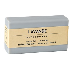 Karitébutter-Seife mit Lavendel von Savon du Midi