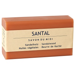 Karitébutter-Seife mit Sandelholz von Savon du Midi