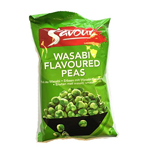 Genießen Sie die Erbsen Wasabi Aromatisiert 100gm x 12 von Savour