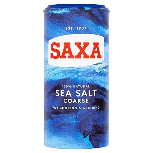 Saxa Grobes Meersalz, 350 g, 4 Stück von Saxa