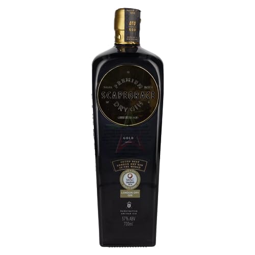 Scapegrace GOLD Premium Dry Gin 57,00% 0,70 lt. von Scapegrace