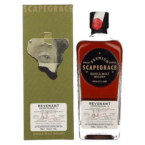 Scapegrace REVENANT Small Batch Single Malt Whisky Limited Release III 46% Vol. 0,7l in Geschenkbox von Hard To Find