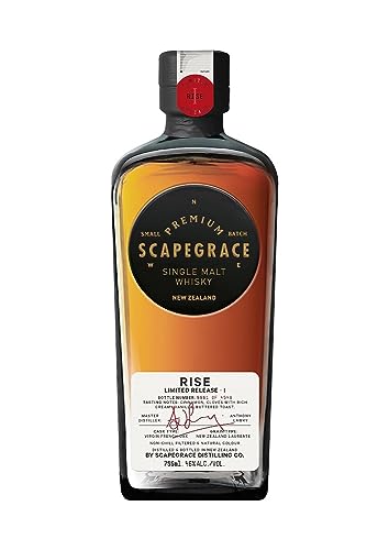 Scapegrace RISE Small Batch Single Malt Whisky Limited Release I 46% Vol. 0,7l in Geschenkbox von Hard To Find