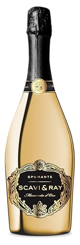 SCAVI & RAY Momento D'Oro Spumante – 0,75L Glasflasche 11% Vol. – Italienischer Premium-Schaumwein mit feiner Perlage – Fruchtig & elegant für besondere Anlässe SCAVI & RAY Momento D'Oro Spumante – 0,75L Glasflasche 11% Vol. – Italienischer Premium-Schaumwein mit feiner Perlage – Fruchtig & elegant für besondere Anlässe von Scavi & Ray