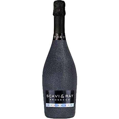 SCAVI & RAY Prosecco Spumante Glitzer Schwarz 0,75 Liter von Scavi & Ray