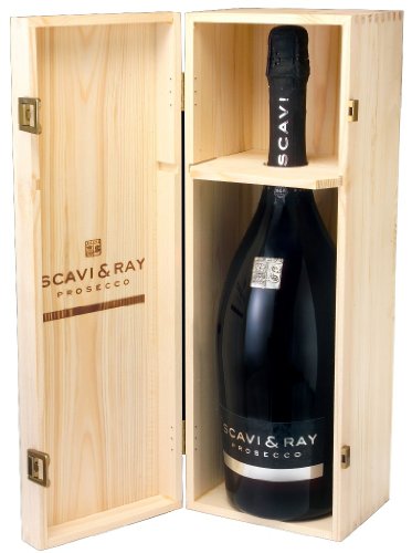 Scavi & Ray Prosecco Spumante 3,0 Liter in Holzkiste von Scavi & Ray