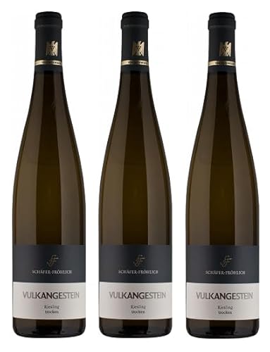 3x 0,75l - 2023er - Schäfer-Fröhlich - Vulkangestein - Riesling - VDP.Gutswein - Qualitätswein Nahe - Deutschland - Weißwein trocken 3x 0,75l - 2023er - Schäfer-Fröhlich - Vulkangestein - Riesling - VDP.Gutswein - Qualitätswein Nahe - Deutschland - Weißwein trocken von Schäfer-Fröhlich