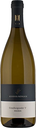 Grauer Burgunder S VDP.Gutswein tr. von Schäfer-Fröhlich (1x0,75l), trockener Weißwein von der Nahe von Schäfer-Fröhlich