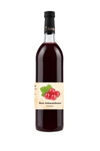 Rote Johannisbeere Direktsaft, 100% Direktsaft (12 x 0,73l) von Schäfers