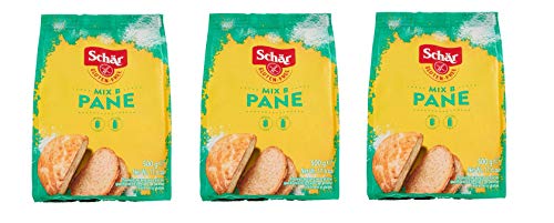 3x Schär Mix B Mix Pane Mehl Farina Gluten Free mit Linsenmehl Glutenfrei 500g von Schär