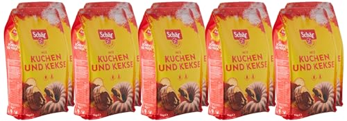 Schär Mix C - Kuchen & Kekse Backmischung glutenfrei 1kg, 10er Pack von Schär