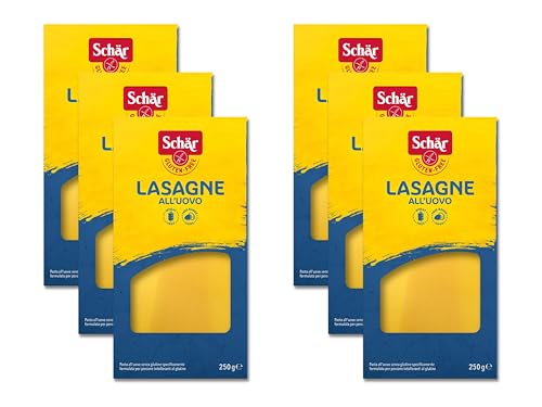 Schär Pasta Lasagne glutenfrei 250g, 6er Pack Schär Pasta Lasagne glutenfrei 250g, 6er Pack von Schär