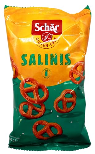 Schär Salinis glutenfreie Bretzeln, 10er Pack (10 x 60g) von Schär