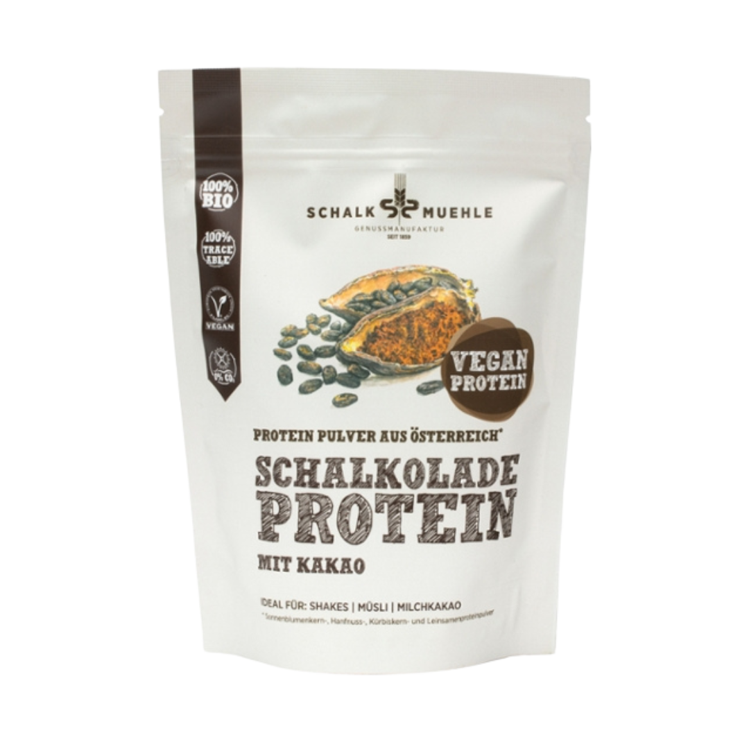 Kakao Protein Pulver Mix Kakao Protein Pulver Mix von Schalk Mühle