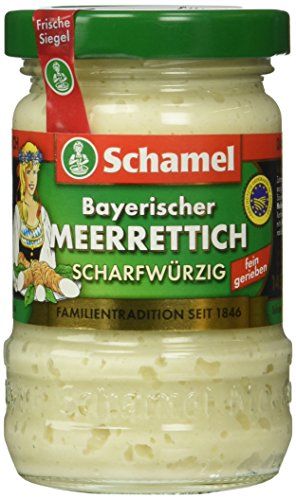 Schamel Bayerischer Meerrettich, 12er Pack (12 x 145 g) von Schamel