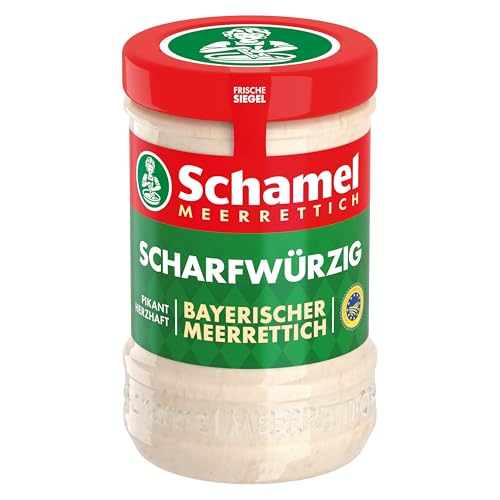 Schamel Bayerischer Meerrettich, 12er Pack (12 x 145 g) von Schamel