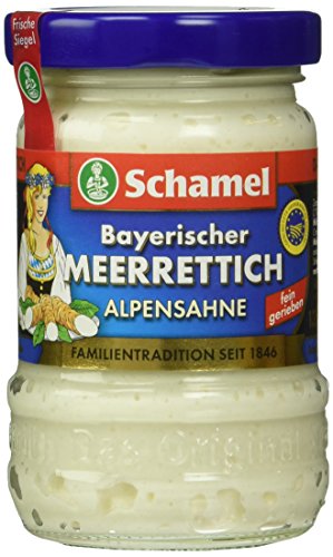 Schamel Sahne- Meerrettich, 12er Pack (12 x 135 g) von Schamel