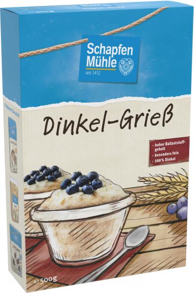 Schapfenmühle Dinkel-Grieß Schapfenmühle Dinkel-Grieß von Schapfenmühle