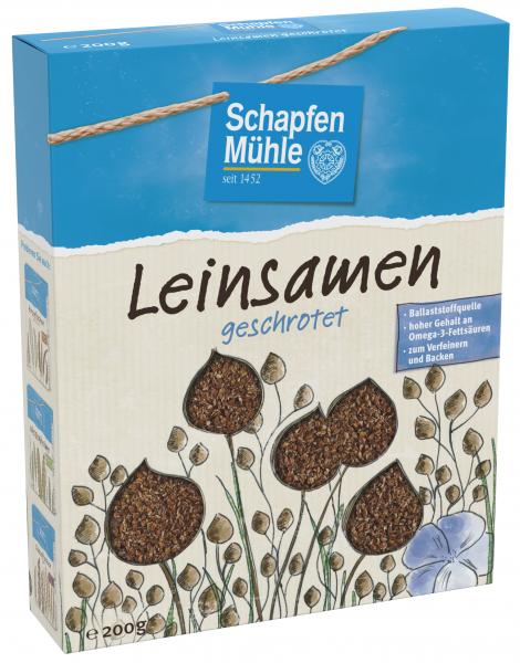Schapfenmühle Leinsamen geschrotet Schapfenmühle Leinsamen geschrotet von Schapfenmühle