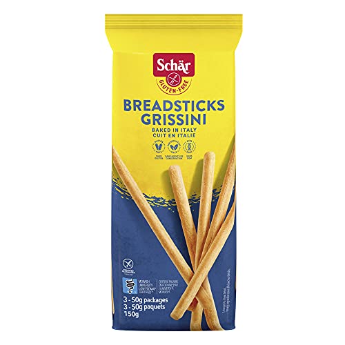 Schar Gluten Free Grissini Breadsticks 3 x 50g von Schär