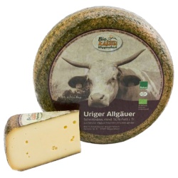 Uriger Allgäuer aus bayerischer Heumilch g.t.S. Uriger Allgäuer aus bayerischer Heumilch g.t.S. von Schaukäserei Wiggensbach