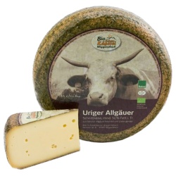 Uriger Allgäuer aus bayerischer Heumilch g.t.S. von Schaukäserei Wiggensbach