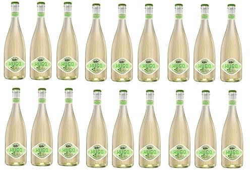18 Flaschen Käfer Hugo Holunderblüte Limette a 750ml 7% Vol. + Space Riegel gratis 45g 18 Flaschen Käfer Hugo Holunderblüte Limette a 750ml 7% Vol. + Space Riegel gratis 45g von Schaumwein