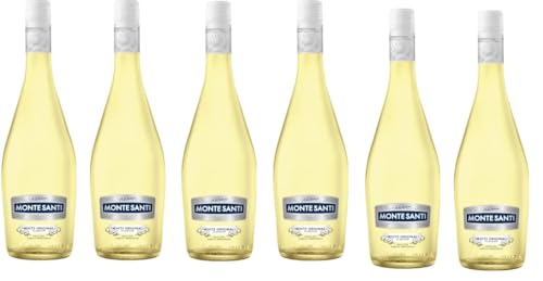 6 Flaschen Monte Santi sweet White Orginal Flavour a 750ml 10% Vol. + Space Riegel gratis 45g von Schaumwein